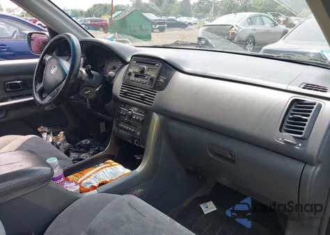 2005 Honda Pilot Ex from USA, damaged, VIN 5FNYF18435B055906